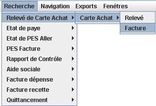 Recherche Factures