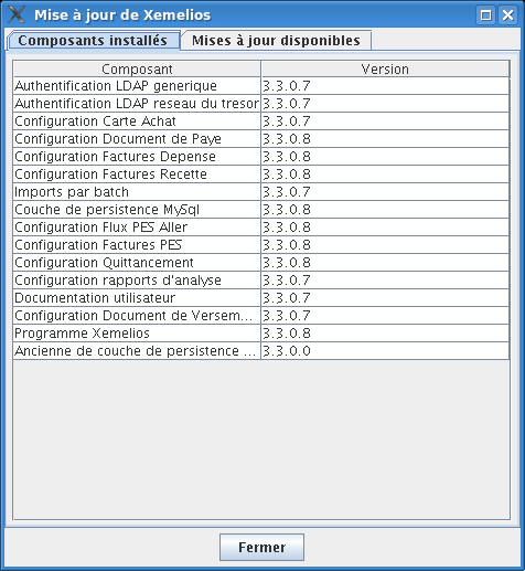 boite maj