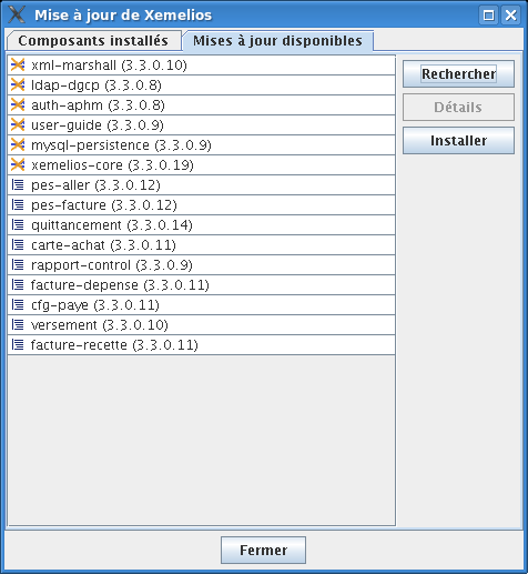 maj dispos