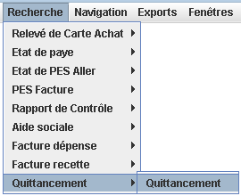 Recherche quittancement