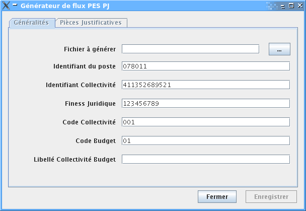 Renseignements généraux